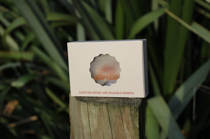 Click Activated Reusable Heat Pack